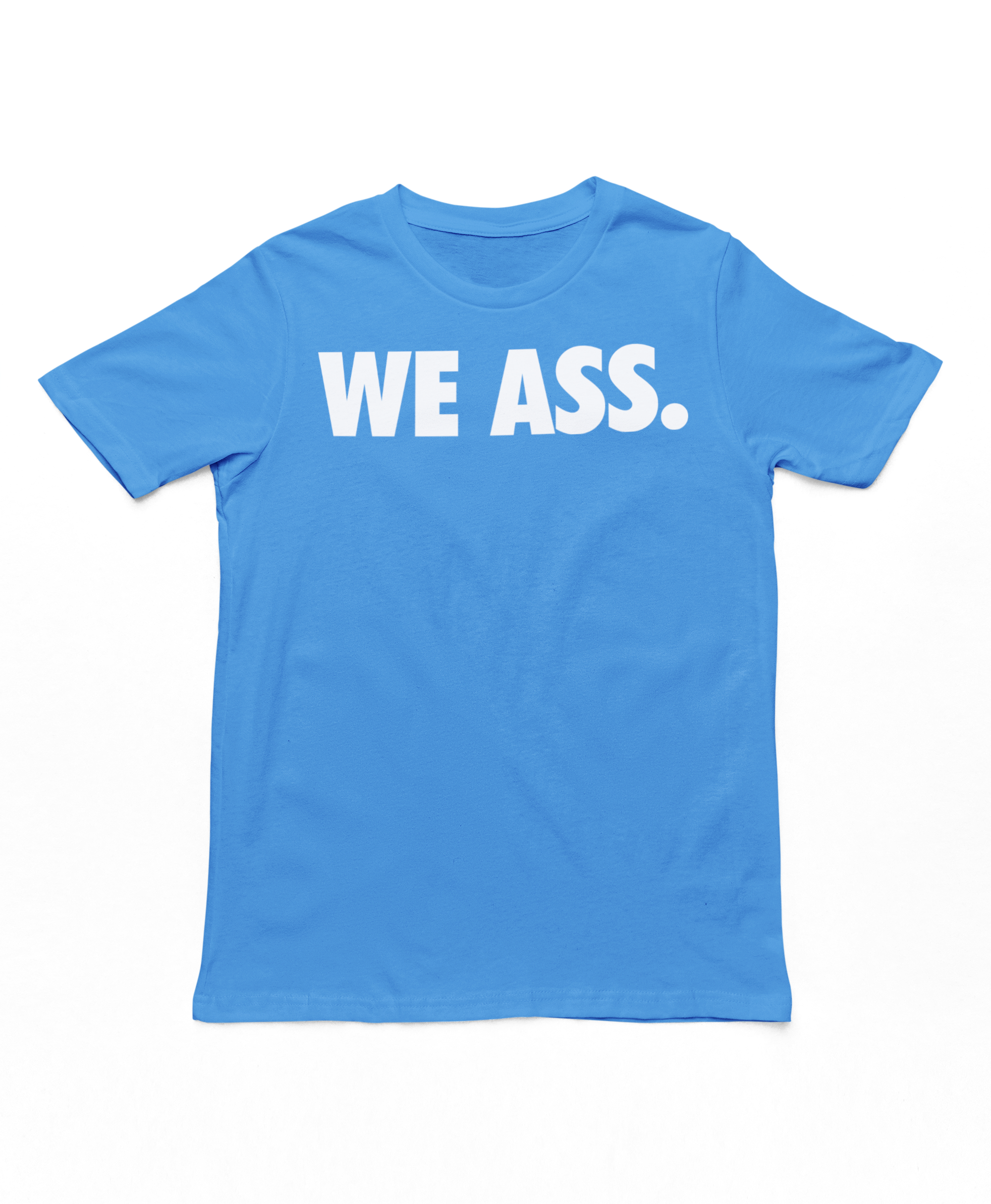 WE ASS. Blue/White