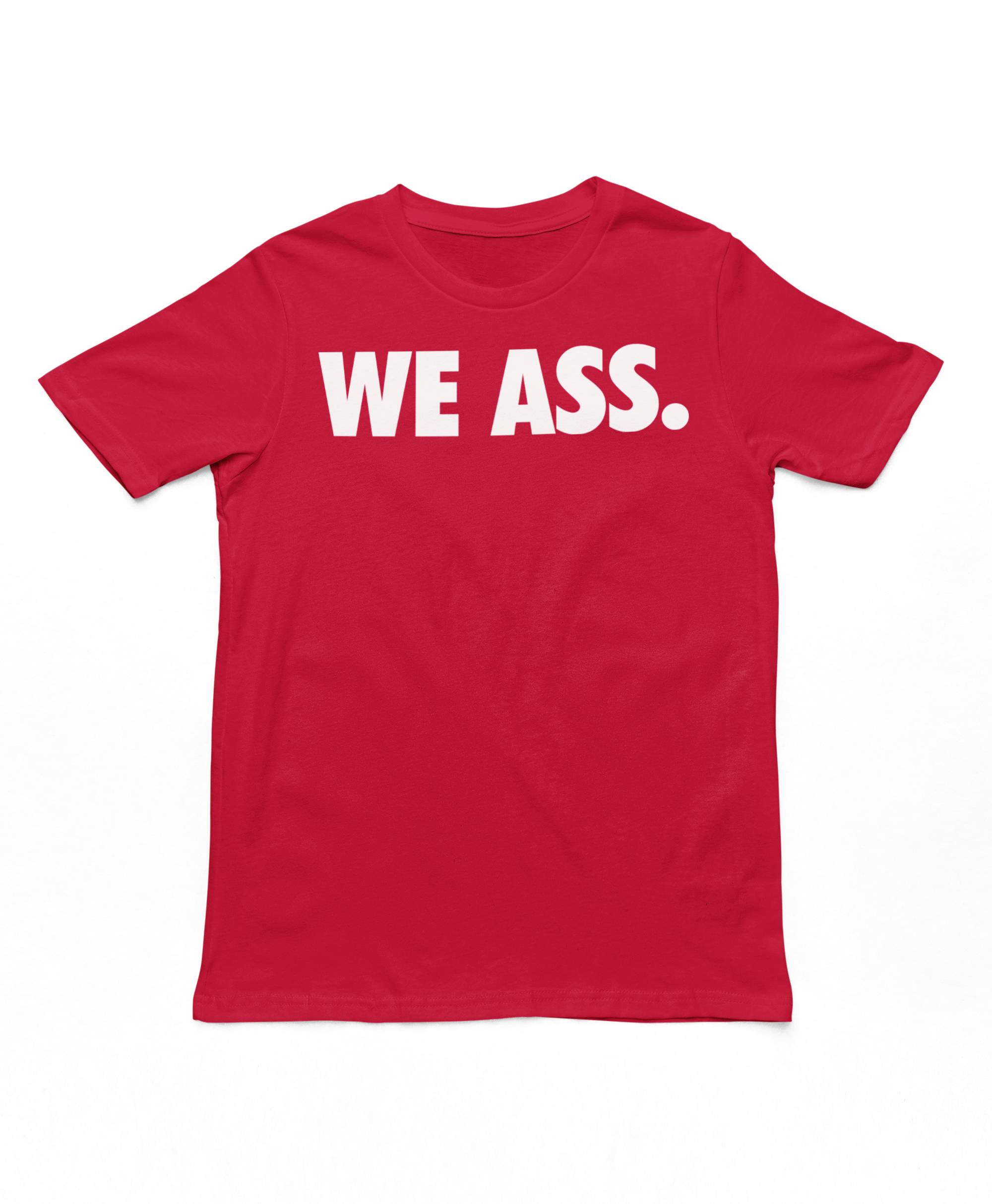 WE ASS. Red/White